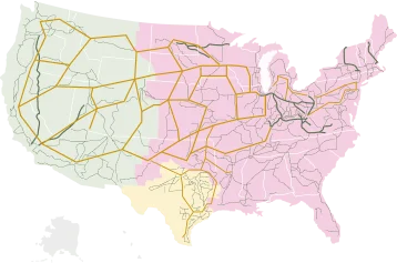 USA map